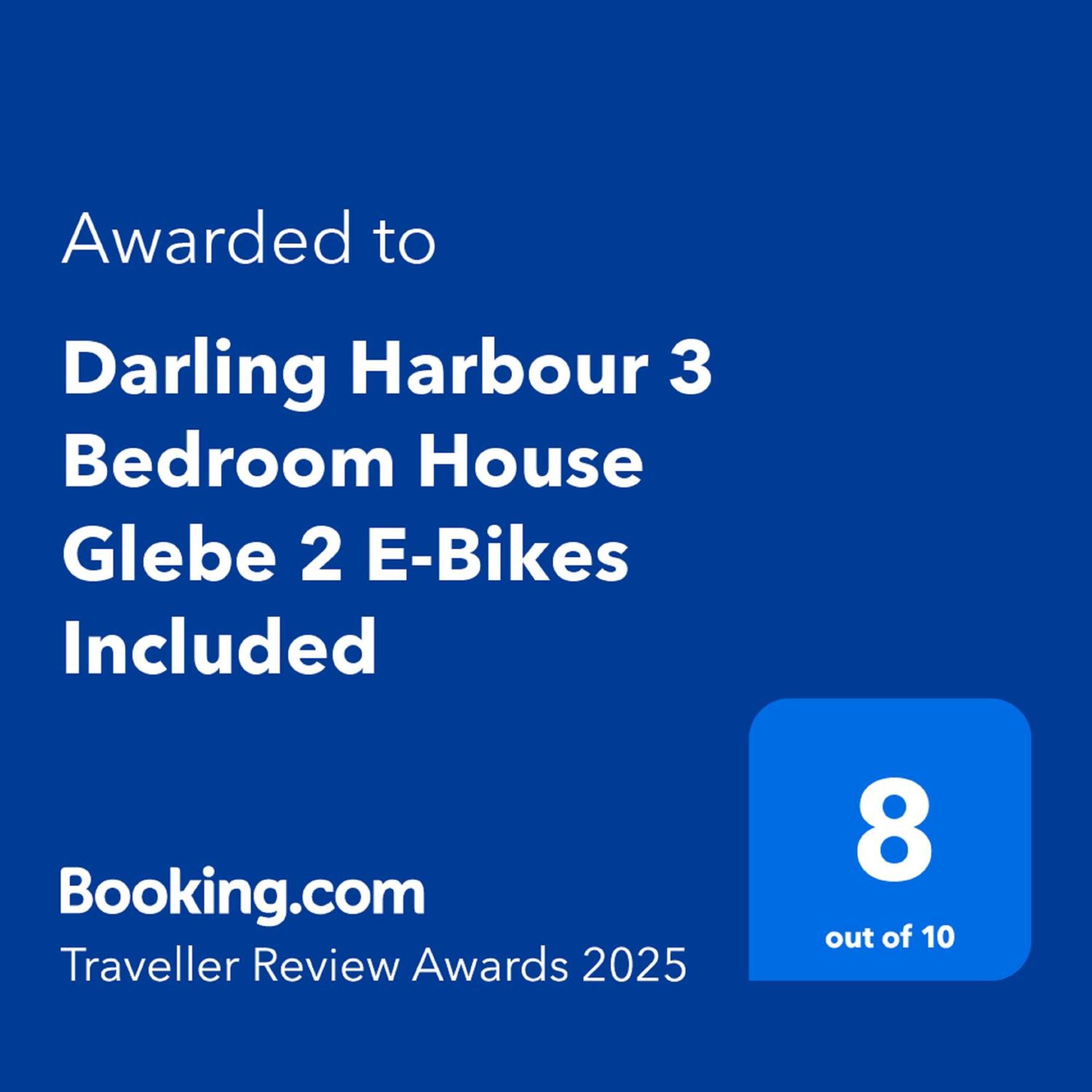 Darling Harbour 3 Bedroom House Glebe 2 E-Bikes Included Sydney Exteriér fotografie